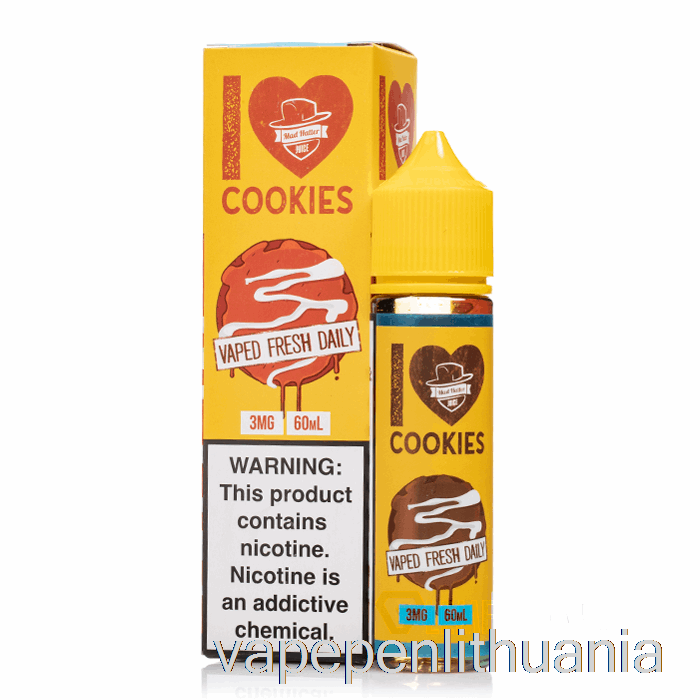 I Love Cookies - Mad Hatter Juice - 60ml 6mg Vape Liquid